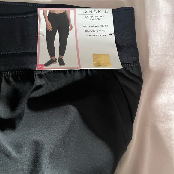 Black Cargo Jogger Pants - Picture 2 of 4